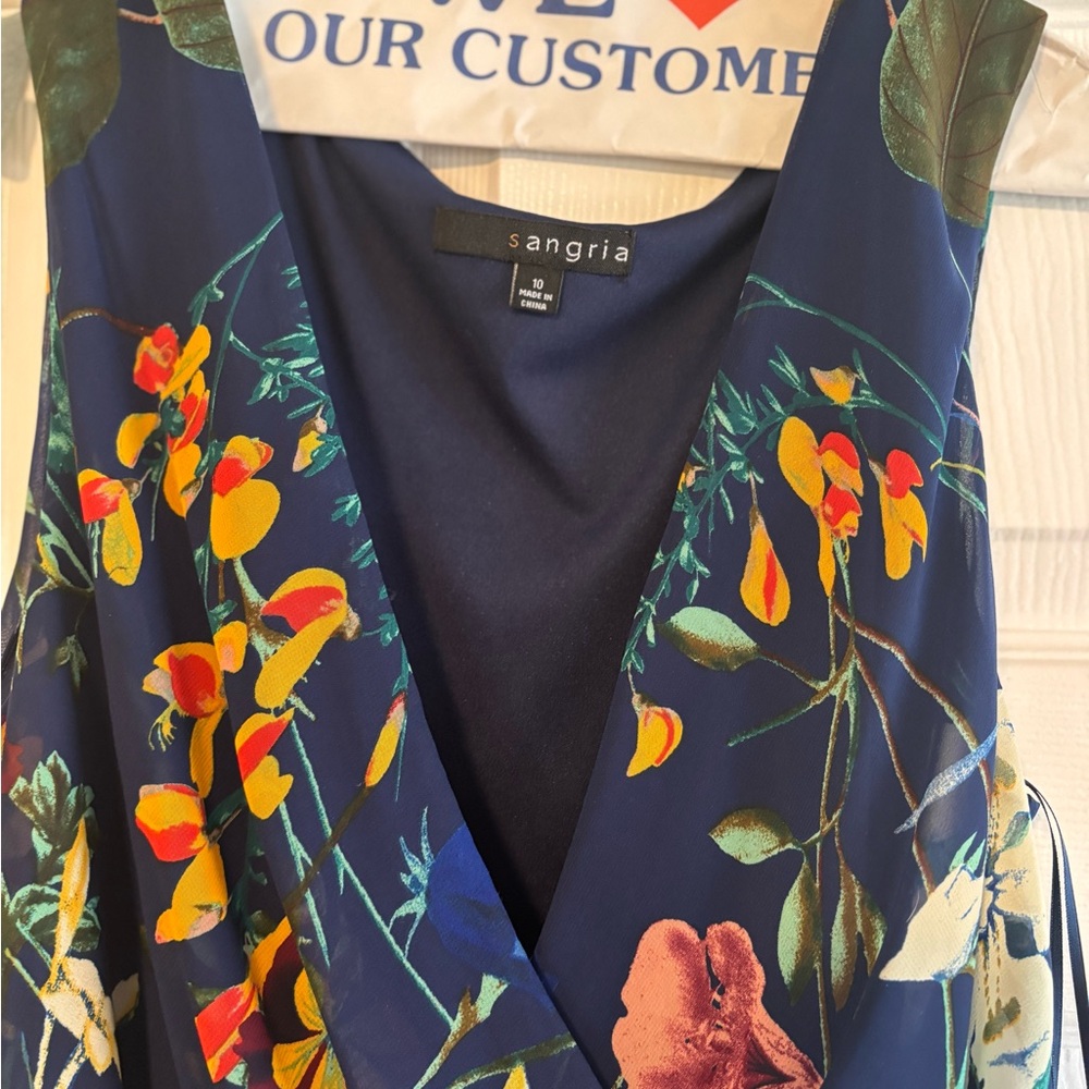 Flora Maxi Dress with Belt - Picture 6 of 8